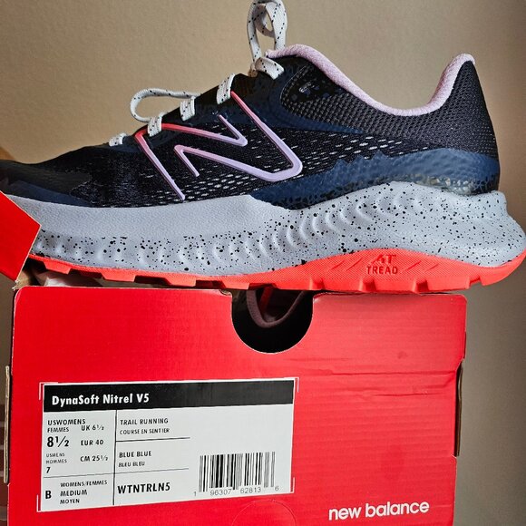 New! New Balance Womens trail run shoes (DynaSoft Nitrel), size 8.5 - Picture 6 of 8